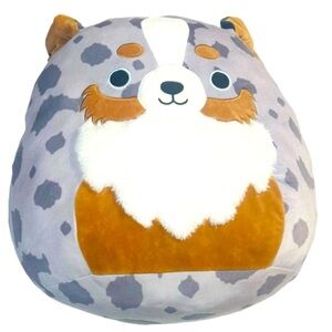 Squishmallow Raylor the Australian Shepherd Dog 20" JUMBO Plush Kellytoy RARE‎